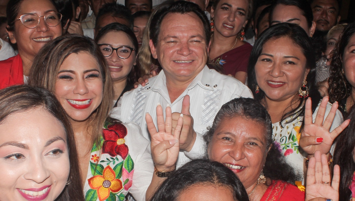 Joaquín Díaz Mena invita a los yucatecos a unirse al proyecto de la Cuarta Transformación