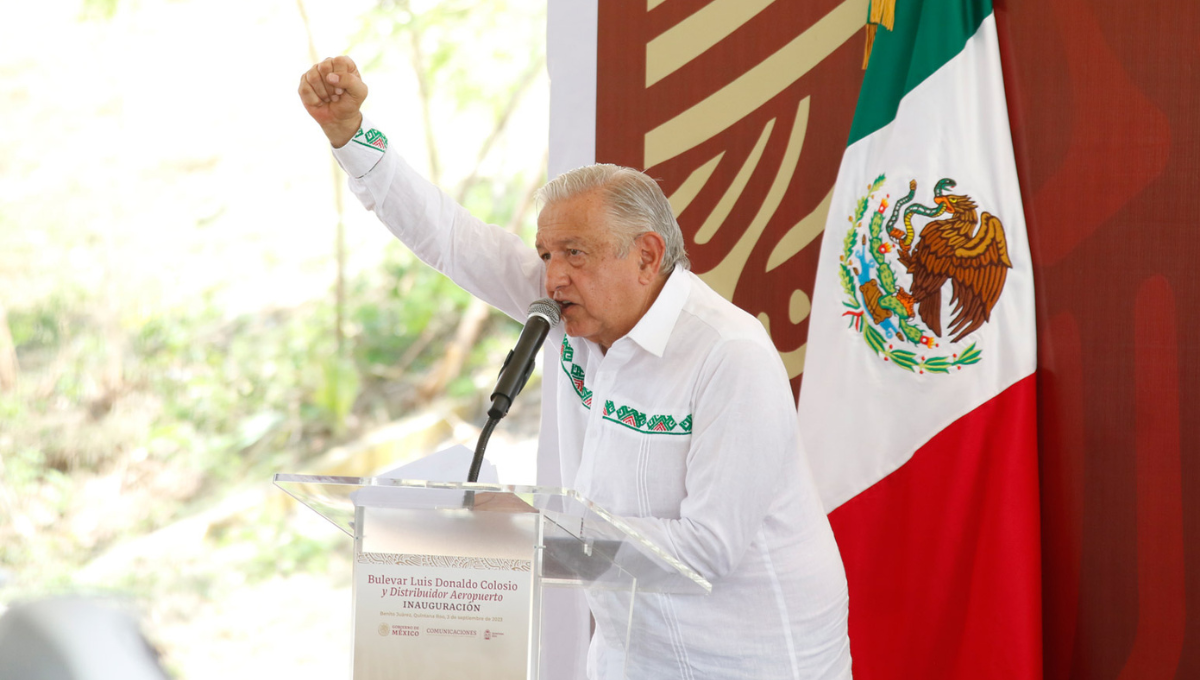 AMLO destaca tiempo récord en construcción de Bulevar Colosio y el Distribuidor Aeropuerto en Cancún