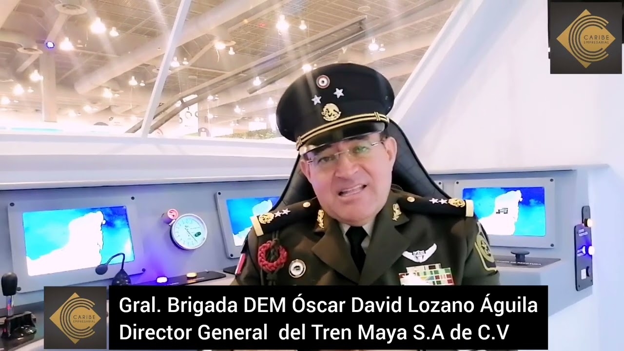 AMLO anuncia al General Óscar David Lozano Águila como director de la empresa de Participación Estatal Mayoritaria Tren Maya