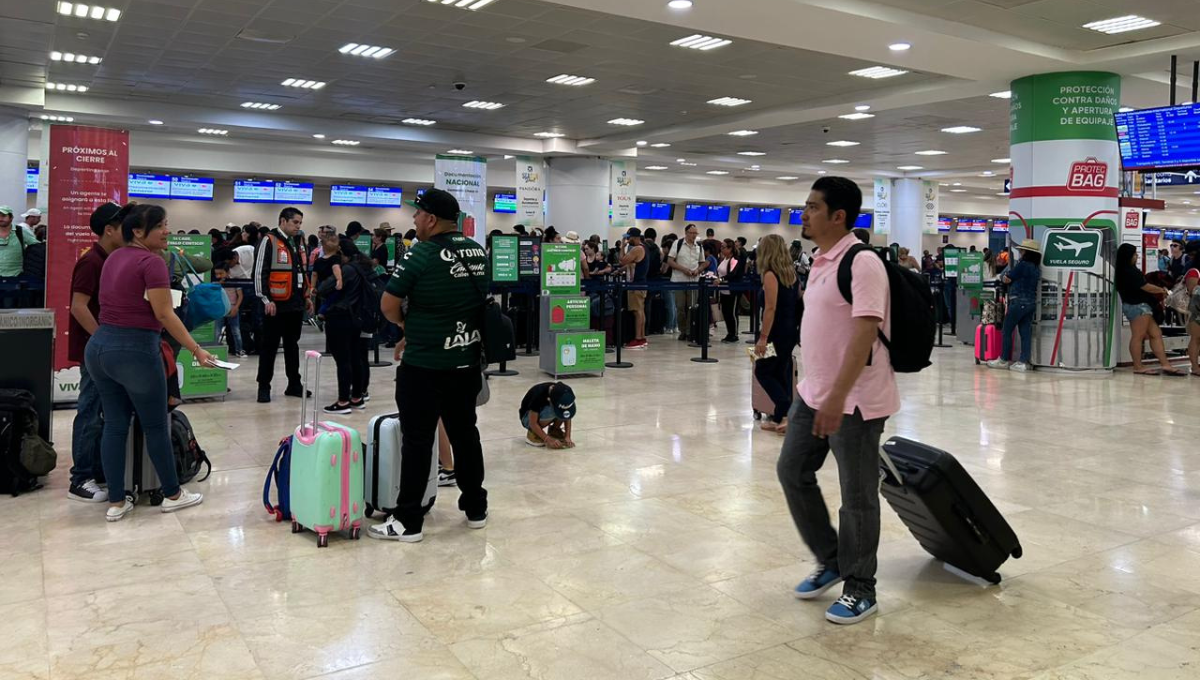 Retrasan cuatros vuelos nacionales desde el aeropuerto de Cancún: EN VIVO