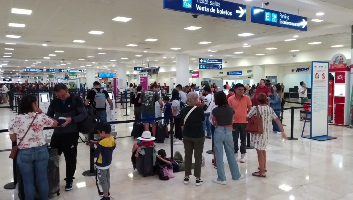 La aerolínea solucionó el problema para no afectar a los usuarios del aeropuerto de Cancún