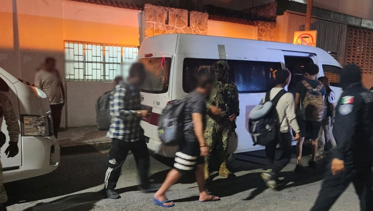 INM rescata a 47 migrantes de India secuestrados en Cancún