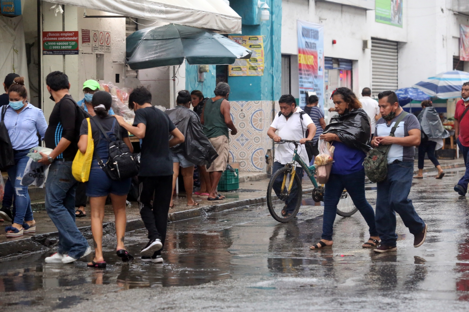 Las lluvias serán muy fuertes durante la tarde en Mérida