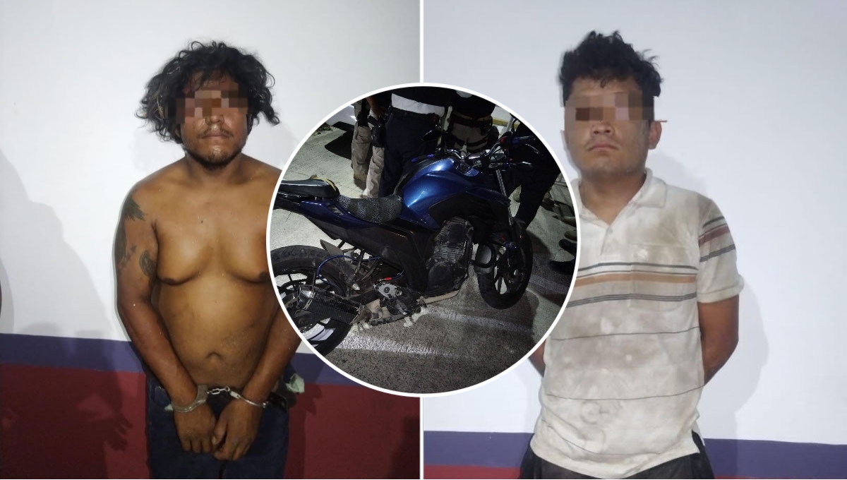 Hombres golpean a un motocicleta para robarle su vehículo en Ciudad del Carmen