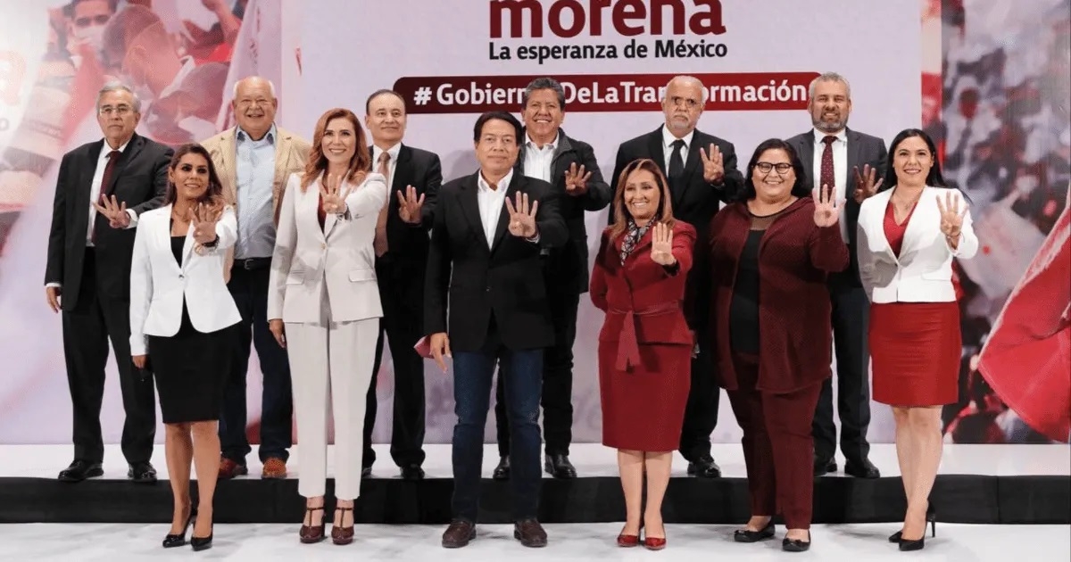 Gobernadores de Morena dan su respaldo al proceso interno