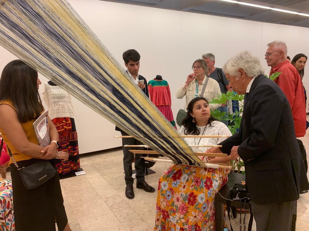 Textiles Extraordinarios México se presentan en Lisboa