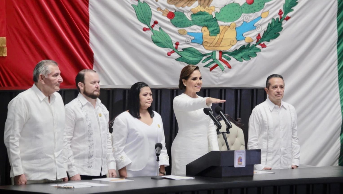 Así fue la toma de protesta de Mara Lezama como Gobernadora de Quintana Roo