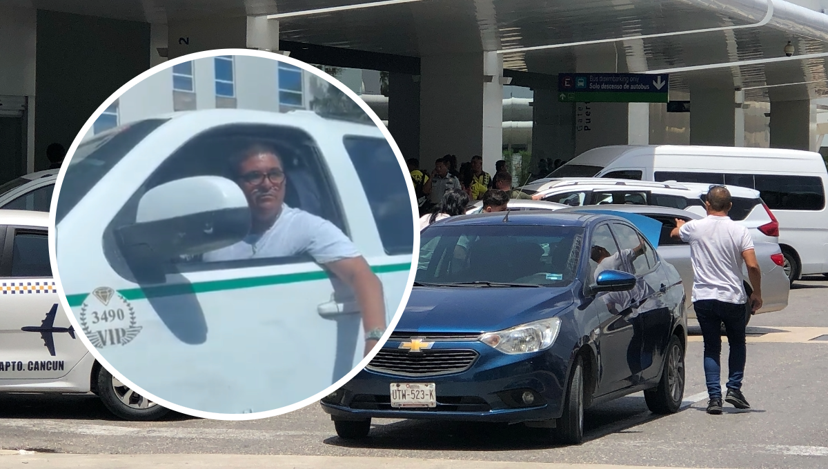 Uber en Cancún: Desconocen si el taxista que agredió a un chofer en el aeropuerto fue sancionado