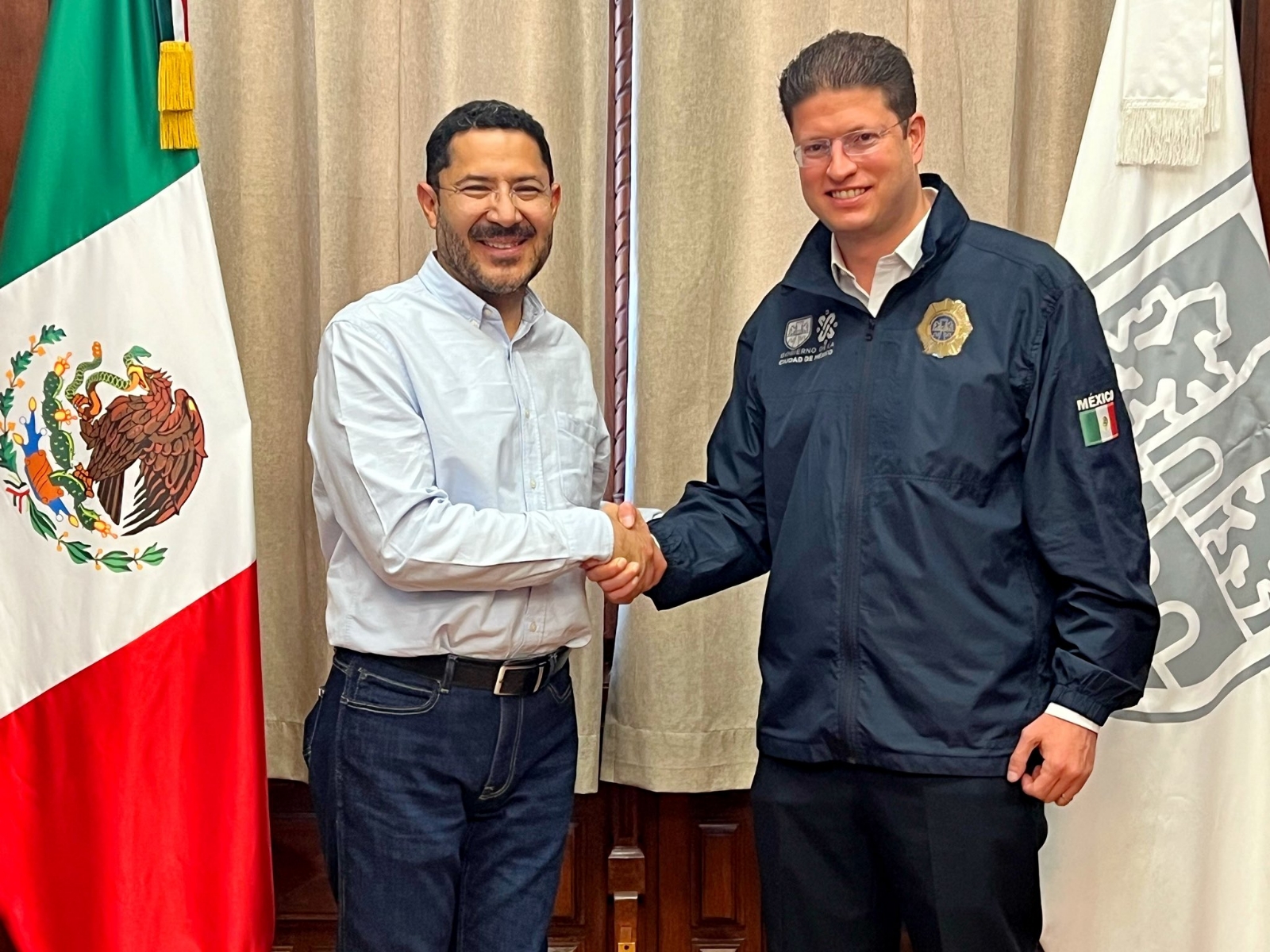 Martí Batres nombra a Pablo Vázquez Camacho como nuevo secretario de Seguridad de la CDMX