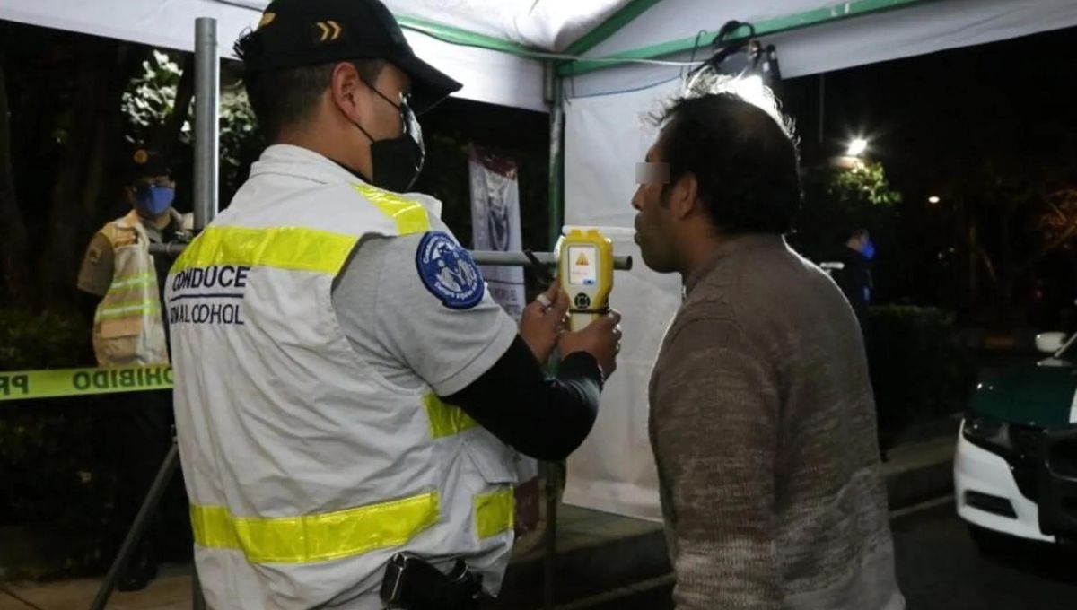 La SSC-CDMX informpó que 71 personas rebasaron el lpimite de alcohol permitido y fueron remitidos al "torito", durante el Año Nuevo