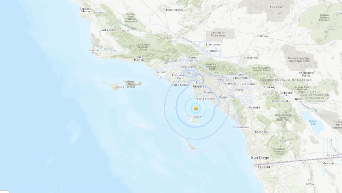Se registra sismo de magnitud 4.1 al Sur de California