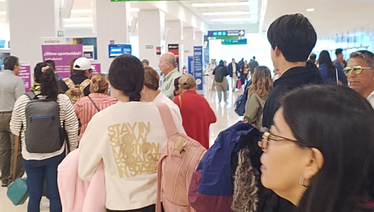 Vuelo de Aeroméxico retrasa ocho horas su llegada al aeropuerto de Mérida este miércoles