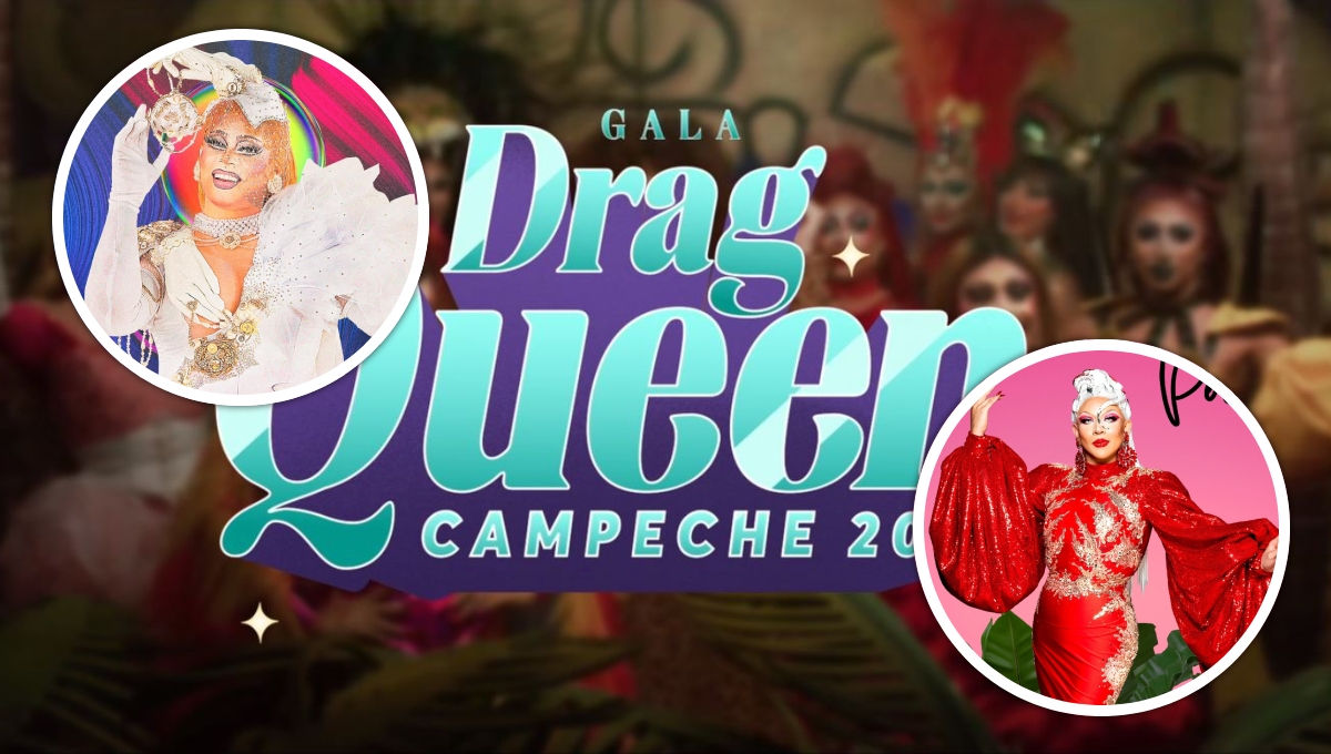 Unen a La Más Draga y Drag Race México para el Carnaval de Campeche 2024