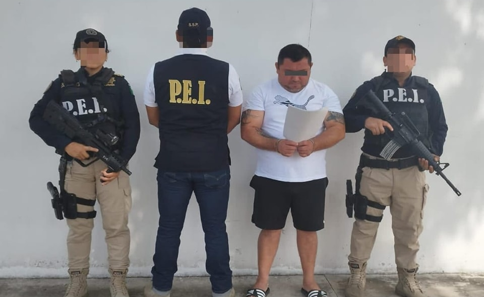 Detienen a comerciante de Valladolid por extorsión a un empresario de Quintana Roo