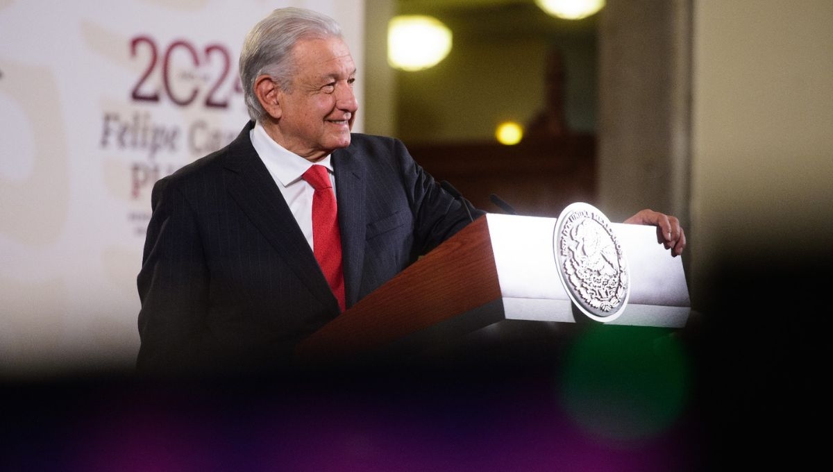Andrés Manuel López Obrador encabeza este viernes 12 de enero, la conferencia mañanera desde Palacio Nacional