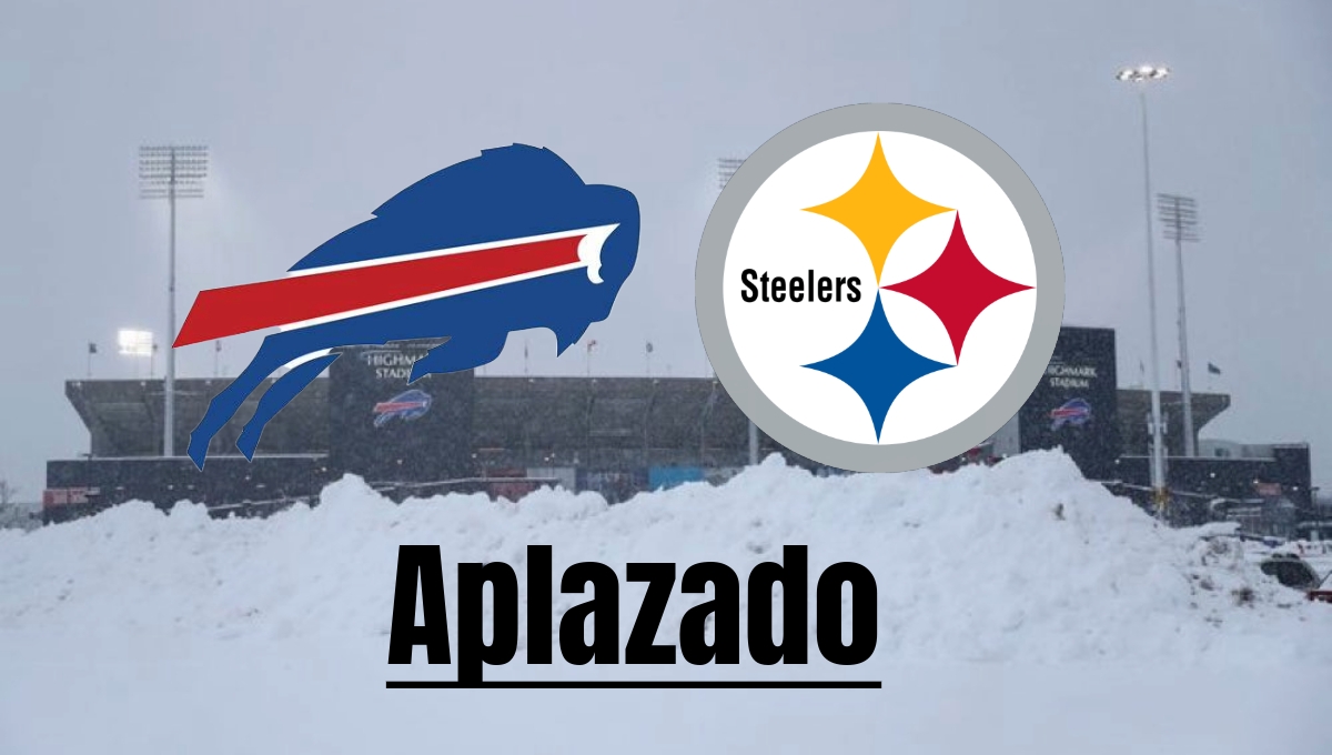 Bills vs Steelers, choque de Playoffs en la NFL, se cambia para el lunes 15 de enero
