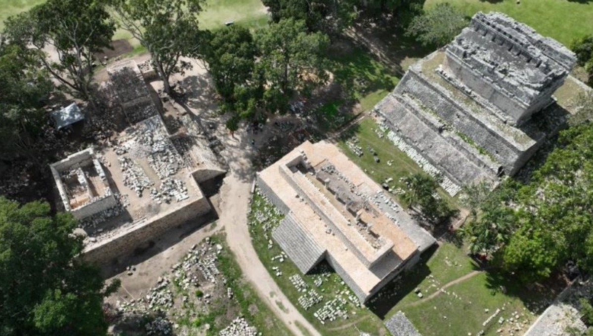 En su visita a Yucatán, AMLO supervisa el Museo de Sitio de Chichén Itzá; albergará 800 piezas mayas
