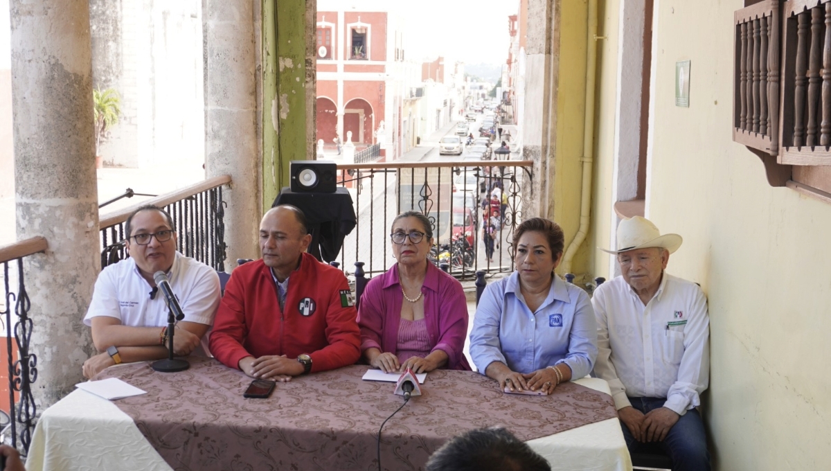 Dirigentes del PAN, PRI y PRD de Campeche confirman llegada de Xóchitl Gálvez a Hopelchén