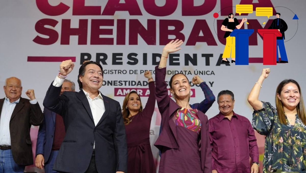 Mario Delgado revela que Claudia Sheinbaum no se perderá ningún debate presidencial del INE