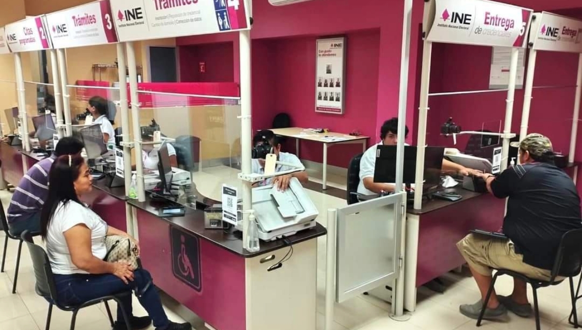 Advierte el INE que 188 ciudadanos aún no recogen su credencial en Campeche