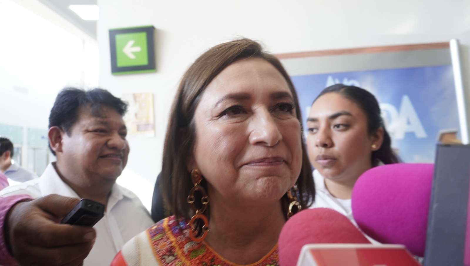 Xóchitl Gálvez llega a Campeche y señala aumento en la inseguridad del estado
