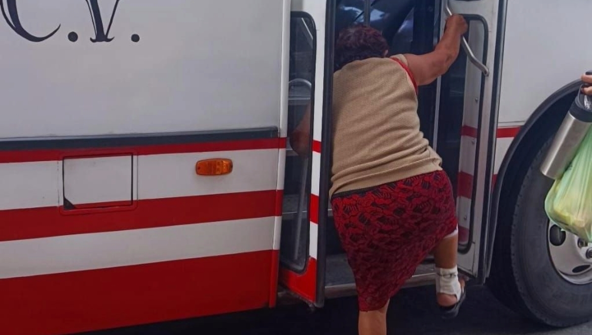 Abuelitos de Ciudad del Carmen acusan discriminación en el servicio de transporte público