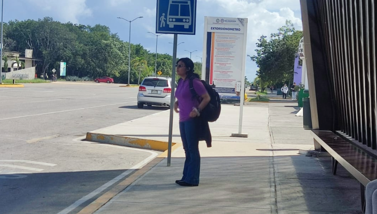 Playa del Carmen: Universitarios exigen transporte público