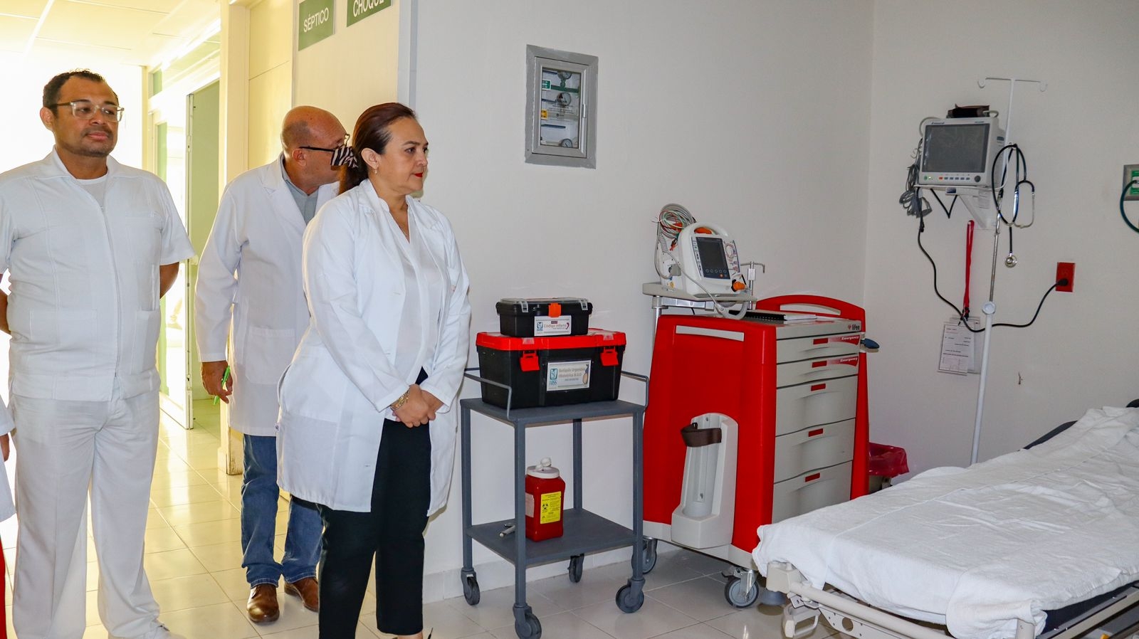 En Campeche, IMSS-Bienestar verifica condiciones del hospital de Sabancuy