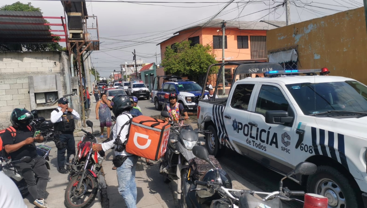 Robo de una moto desata persecución de mandaditos en Ciudad del Carmen