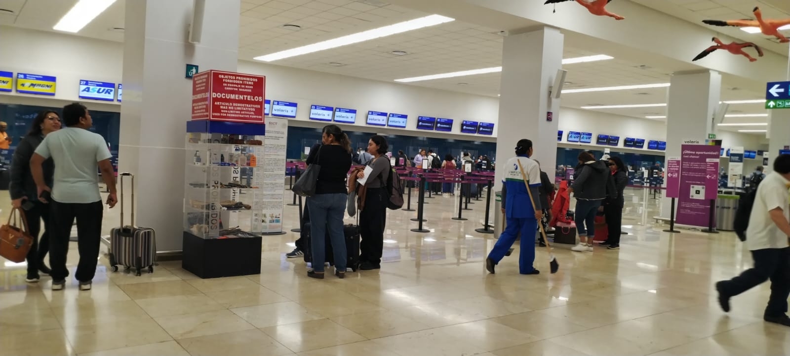Neblina retrasa tres vuelos de la ruta CDMX-Mérida por más de media hora
