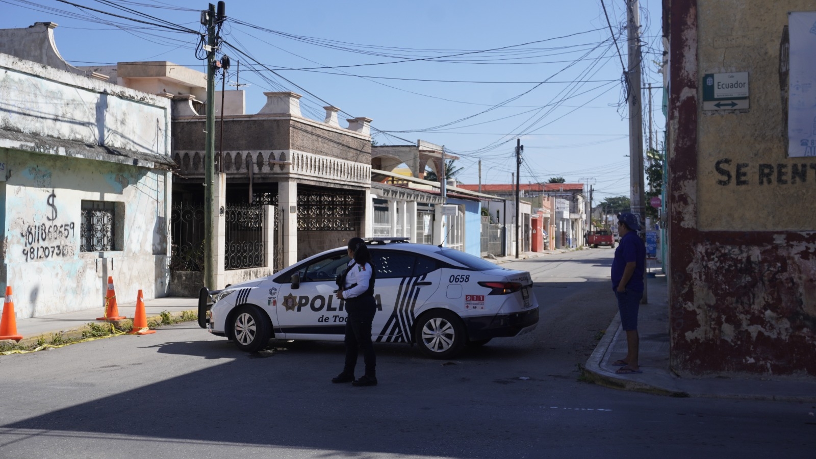 Vecinos aseguraron que los hechos ocurrieron durante la madrugada