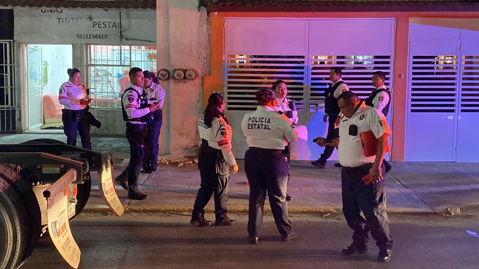 Trailero provoca movilización policiaca en Campeche