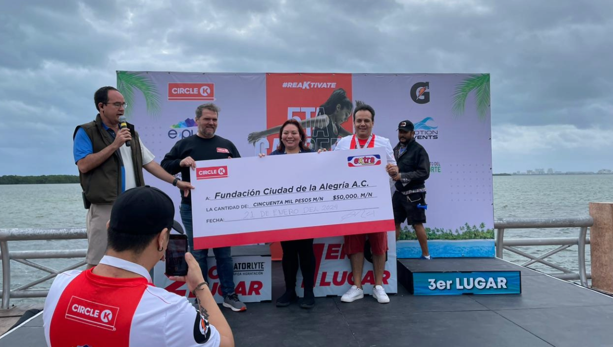 Arranca temporada atlética 2024 con carrera Reactivate en Cancún