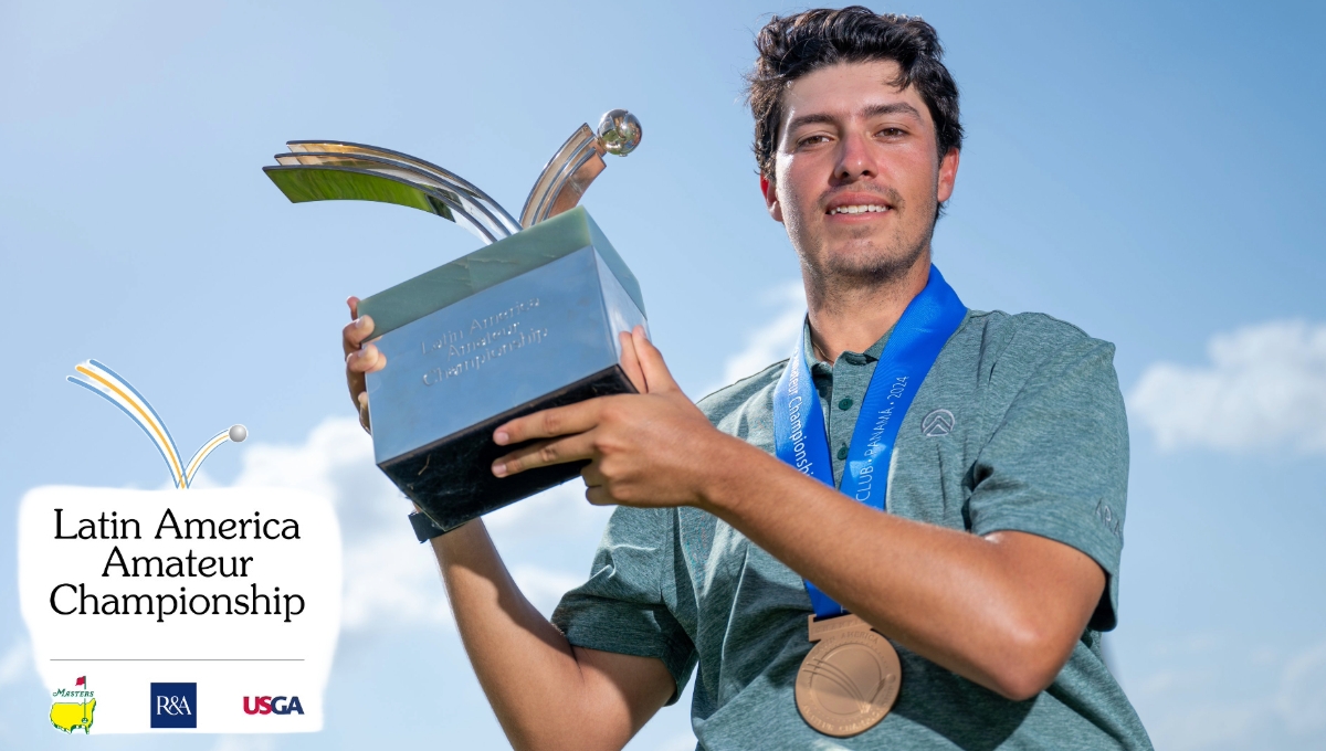 Santiago de la Fuente, golfista mexicano, jugará el Masters de Augusta