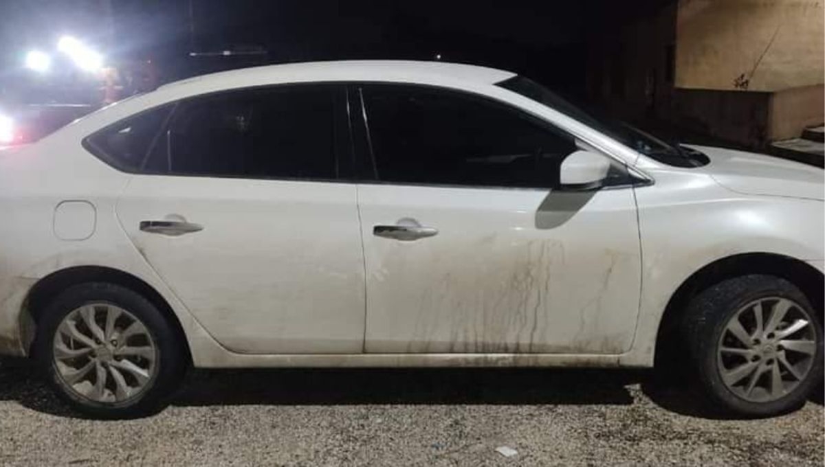 Este fue el auto capturado por las autoridades en Escárcega