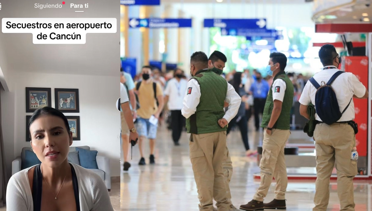 Turista denuncia presunto secuestro en el Aeropuerto de Cancún: VIDEO
