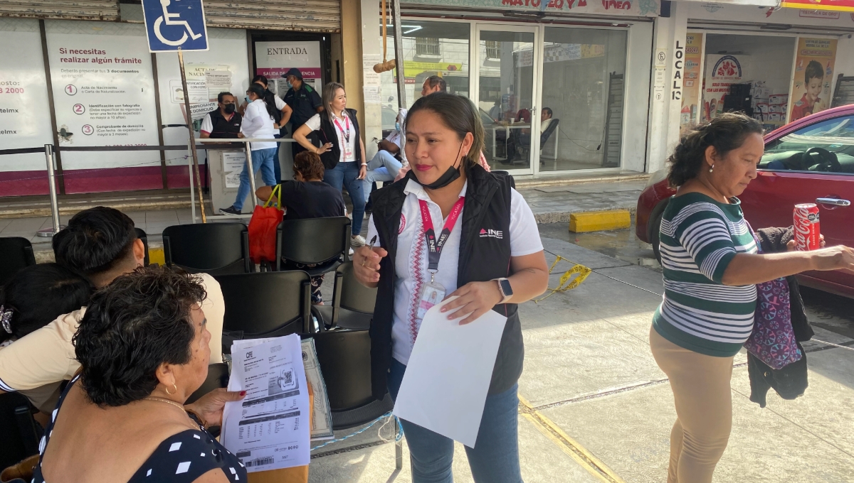 INE Yucatán recibió más de 150 mil personas durante 146 jornadas de credencialización