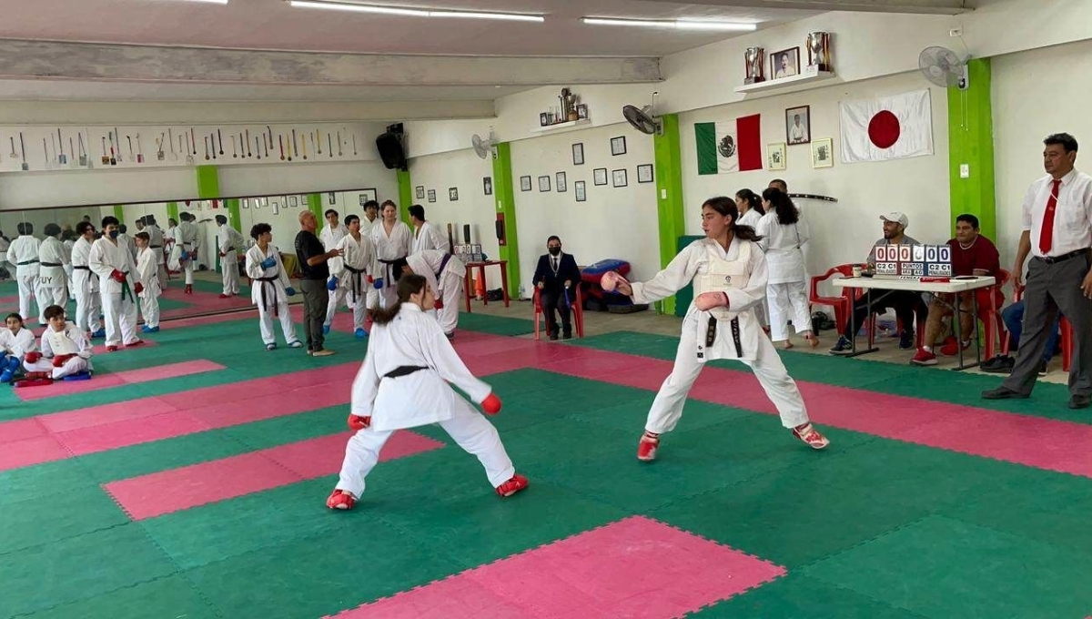 Karatecas de Ciudad del Carmen buscan representar a México en los Juegos Nacionales de la Conade