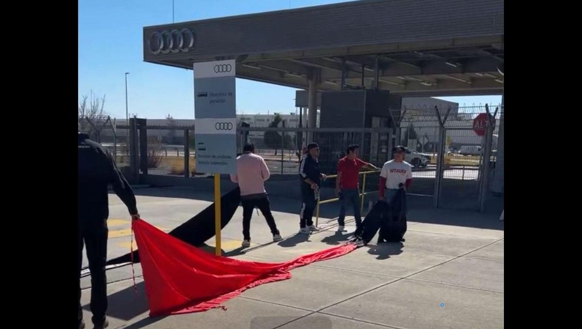 Planta Audi en Puebla se va a huelga al no llegar a acuerdo con el Sindicato