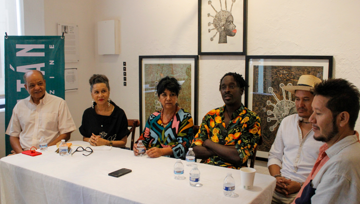 Artistas participan en el conversatorio de la herencia africana en Mérida
