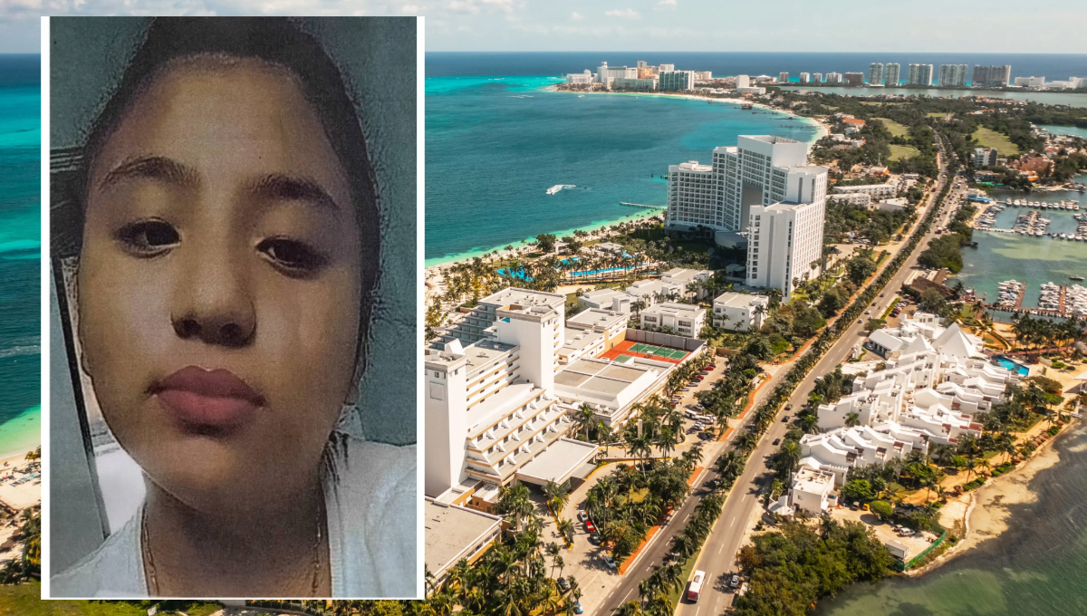 Desaparece una menor de 13 años en Cancún, Quintana Roo