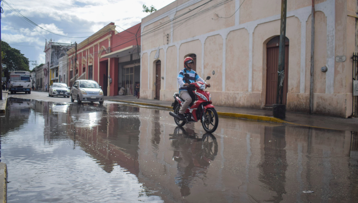 De acuerdo al Sistema Meteorológico Nacional, en el estado de Yucatán se espera viento de componente sur