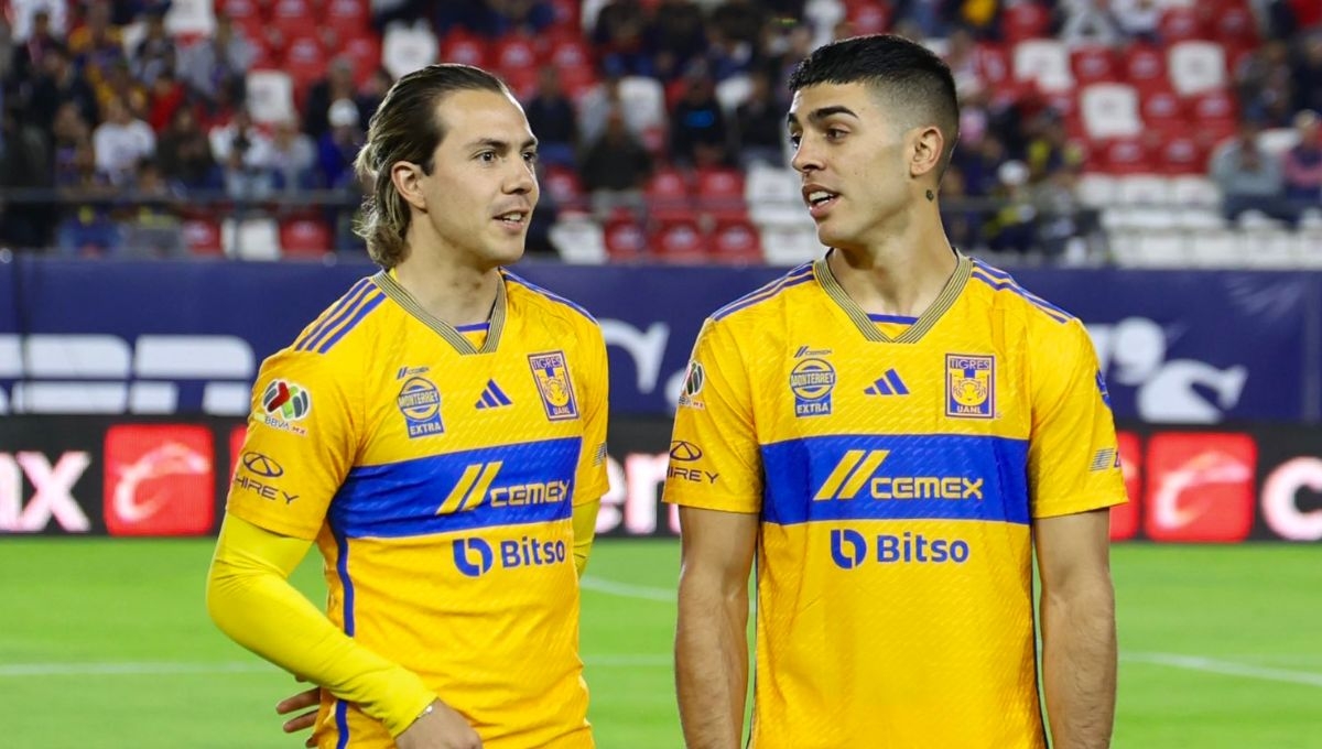 Sebastián Córdova y Juan Brunetta salvaron a Tigres contra Atlético de San Luis