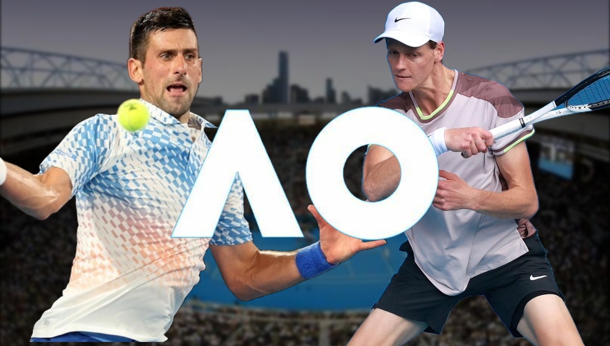 En la noche de hoy, el serbio Novak Djokovic, favorito de la serie, buscará la corona enfrentándose al número cuatro en la siembra, el italiano Jannik Sinner, quien persigue su primera final de un Major

