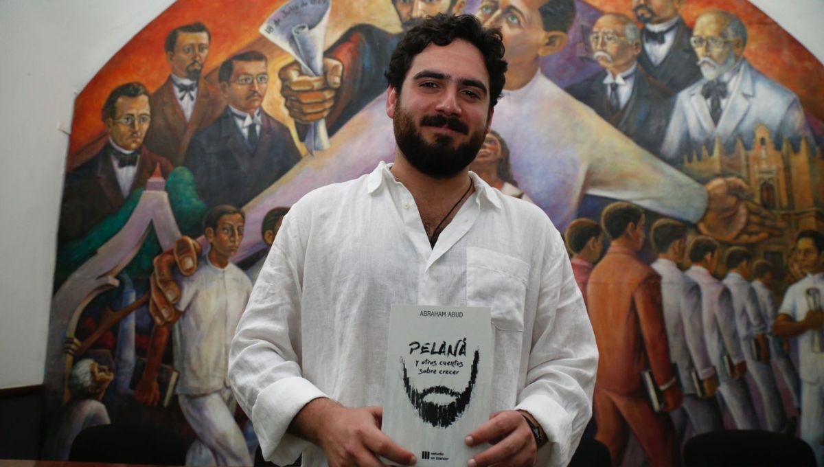 Abraham Abud presenta libro PELANÁ y otros cuentos sobre crecer, en Mérida
