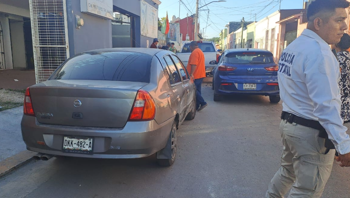 Accidentes viales en Campeche: Choque causa daños por 100 mil pesos