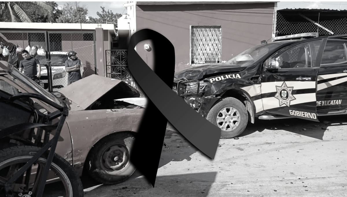 Reportan la muerte de dos personas en el accidente provocado por la SSP de Yucatán en Calkiní