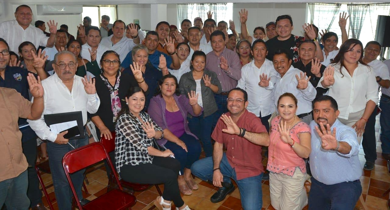 Omar Pérez Avilés, dirigente estatal de Morena en Yucatán, dirige mensaje a simpatizantes