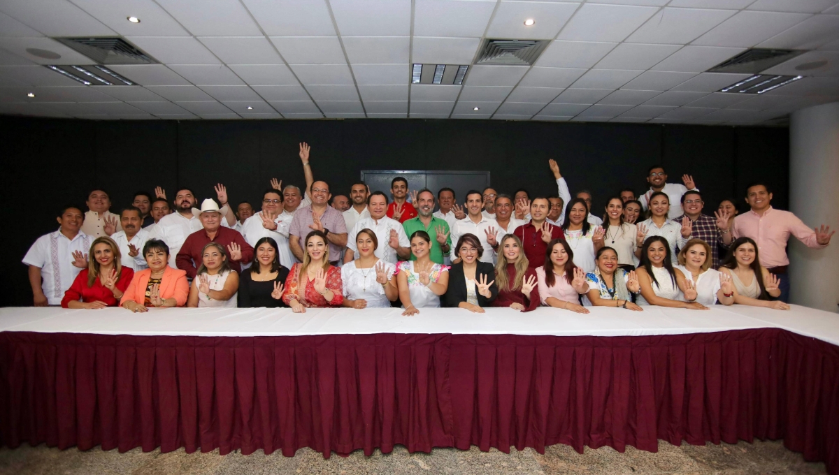 Morena, Partido Verde y PT llaman a la unidad para consolidar la 4T en Yucatán