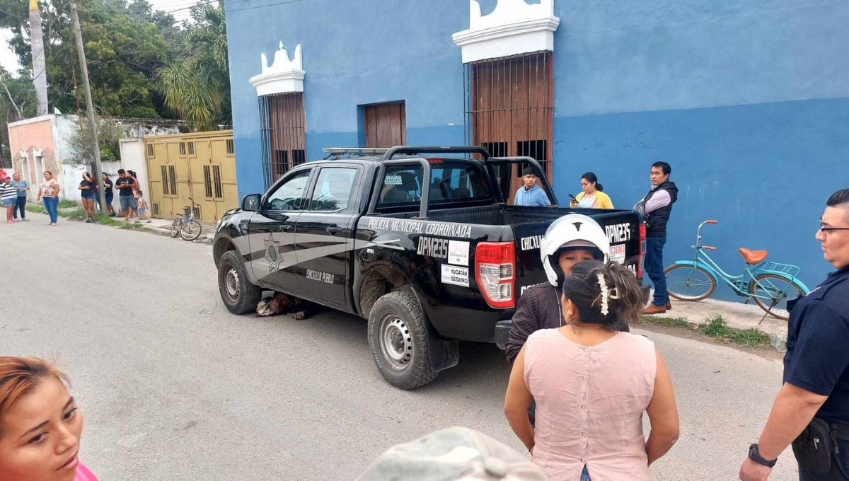 Policía atropella y mata a un abuelito de Chicxulub Pueblo